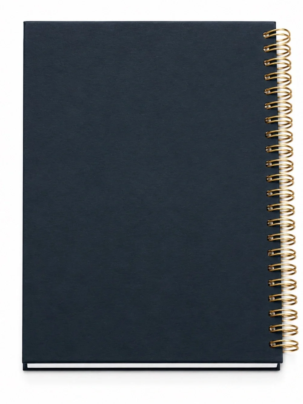 Hardcover Spiral Notebook “The Only Way To Do Great Work Is To Love What You Do”